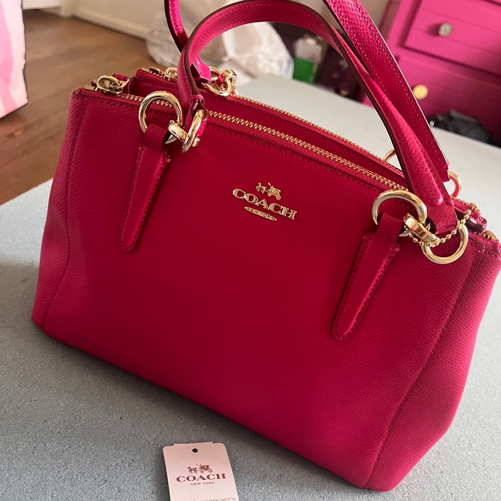 Coach pink ruby authentic